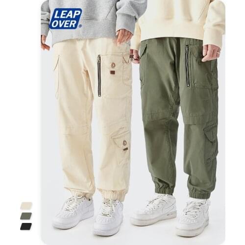 LEAP OVER Men's Trousers With Pockets