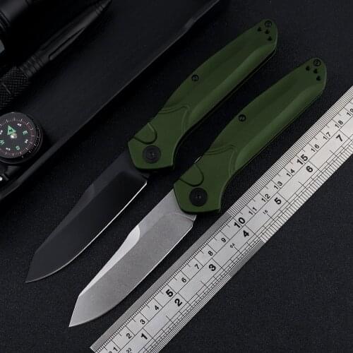 NEW 9400 BK folding knife S30V blade aluminum alloy handle outdoor camping tactical self-defense hunting EDC tool knife