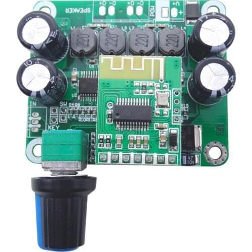 TPA3110 PBTL Bluetooth 5.0 Digital Amplifier Board 30W+30W Class D Stereo Audio Sound Power AMP with Tone Control