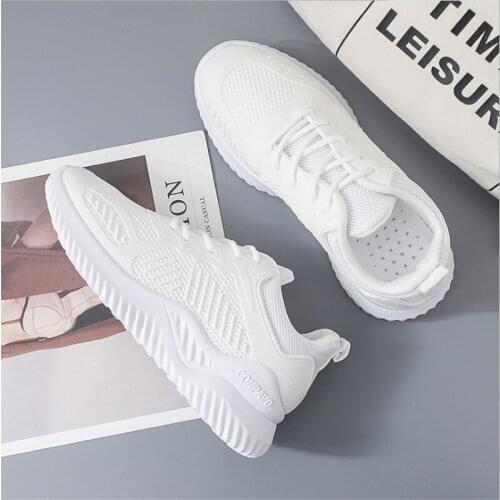 Casual Shoes Sports Womens Shoes Net Shoes Running Shoes All-match Casual Single Net Shoes Light And Comfortable New Style