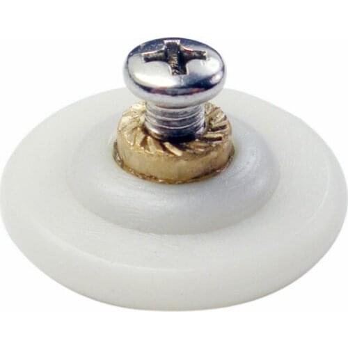 Free shipping 28mm shower room pulley glass sliding door roller hanging round wheel household hardware part furniture
