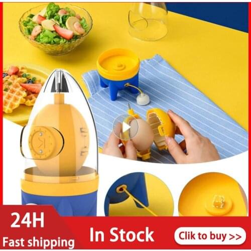Egg White Yolk Mixer Manual Household Egg Yolk Albumen Blender Shaker Without Breaking Eggs Kitchen Accessories Cocina Accesory