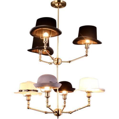 Nordic living room hats pendant light personalized creative designers restaurants bedroom pendant lamps ya73114