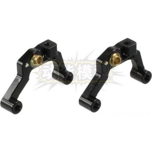 TOPCAD metal reinforcing rod type axle connector 2pcs Black
