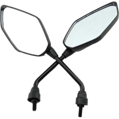 Universal Motorcycle Mirrors 10mm screw Motorbike Rear View Mirror Scooter Side Mirrors For Yamaha Honda Suzuki