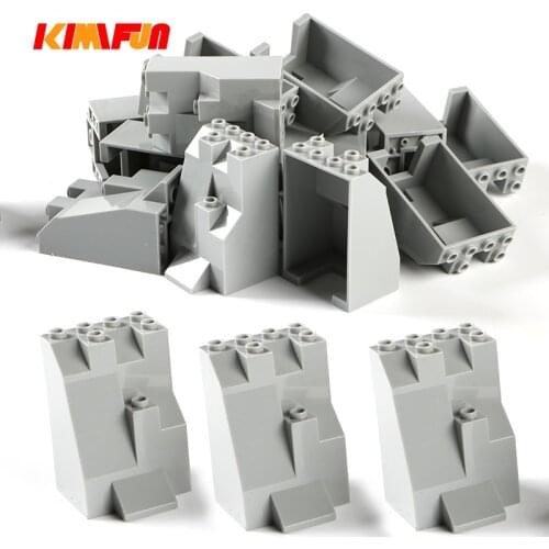 100g/Pack Moc Rock Panel Rockery Mountain Scene DIY City Street View Bulk Building Blocks Bricks Set Toys