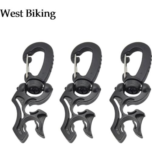3pcs Scuba Diving Clip Double BCD Hose Holder Quick Release Buckle Breathing Regulator Tube Clamp Diving Accessories