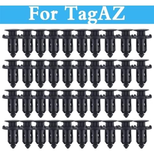 9mm Hole 50pcs Auto Car Parts Panel Trim Clips Plastic Rivet Fastener For Tagaz C10 C190 C-30 Road Tager Partner Vega Aquila