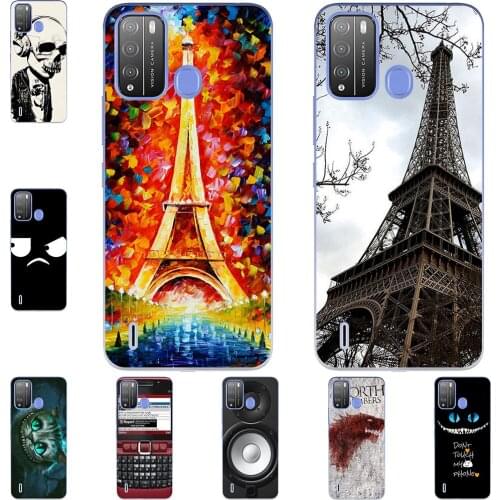 For Itel Vision 1 1 Plus 1 Pro Phone Cases Soft TPU Mobile Cover Cute Fashion Cartoon Painted Shell Bag Accessories