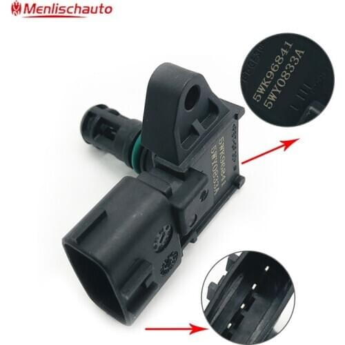 4Bar Manifold Intake Air Pressure Sensor MAP Sensor 80018383 5WK96841 2045431 5WY2833A For K-ia 405 Korean Car