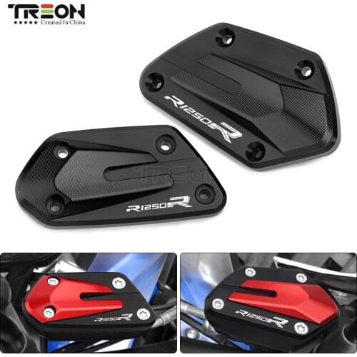 For BMW R1250R R1250 R r1250r 2019 Motorcycle CNC Aluminum Front Brake Clutch Fluid Reservoir Cover Cap Accessories