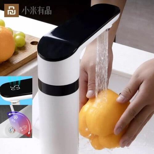 YouPin Electric Kitchen Washroom Water Heater Tap Instant Hot Water Saving Faucet Cold With LED Digital Display Filtered