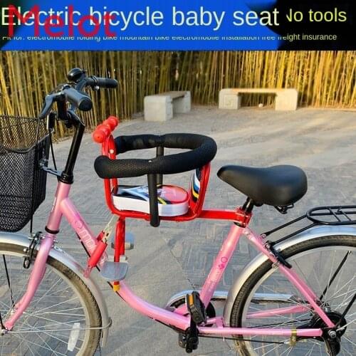 Electric Bicycle Childrens Safety Seat Front Baby Riding Battery Car