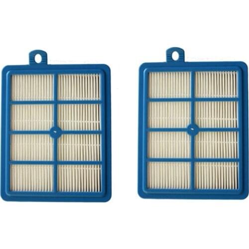 2Pieces HEPA Filter Vacuum Cleaner Parts For Electrolux Washable H12 EL4100 EL6986A EL4050 ZE346B ZUA3840P ZTI7635