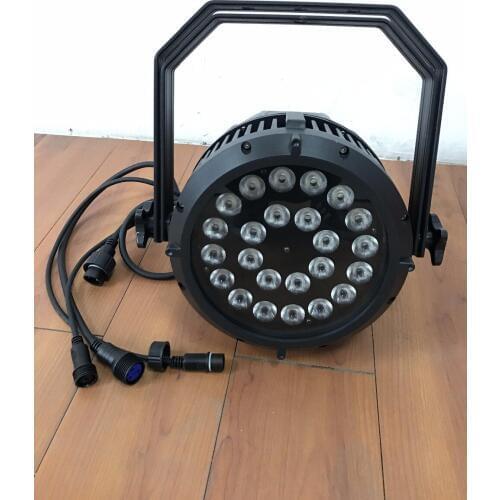 Good quality led lamp 24pcs 12W full color 4 in 1 waterproof led par dj lighting for disco backgroup