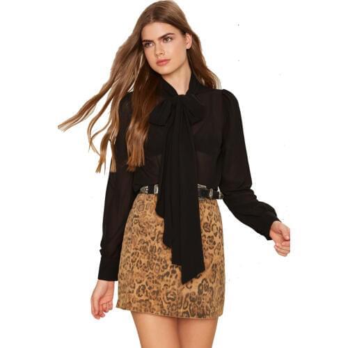 Офисные блузки Jyconline China At AliExpress