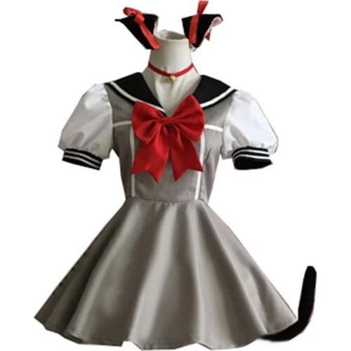 Tokyo Mew Mew Ichigo Momomiya school uniform Cosplay Costume