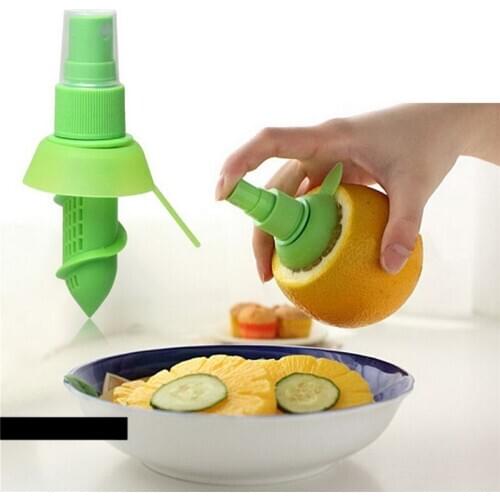 Creative Orange Juice Squeeze Juice Juicer Lemon Spray Mist Orange Fruit Squeezer Sprayer Kitchen Cooking Tool