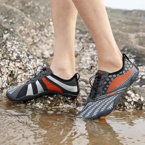 New Outdoor Women Trekking Shoes Man Woman Hiking Camping Tourism Treking Sneakers Mountain Hike Upstream Beach Sandals