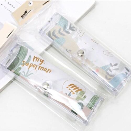 Cartoon Cute Travel Women Transparent PVC Eye Glasses Box Bag Case Protection Holder Carry Box Eyewear Accessories New