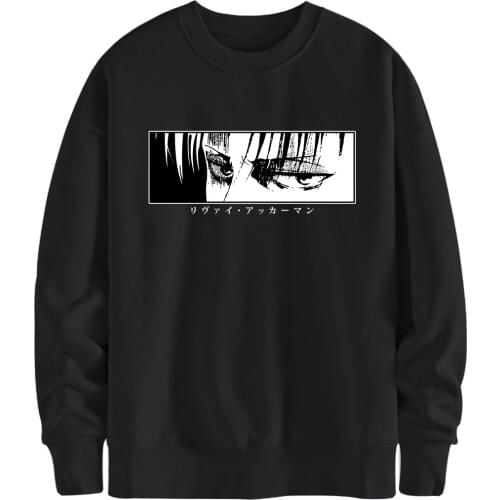 O Neck Mens Attack On Titan Sweatshirts Hoodies New Arrival Fashion Clothing Harajuku Man Pullovers Breathable Moleton Masculino