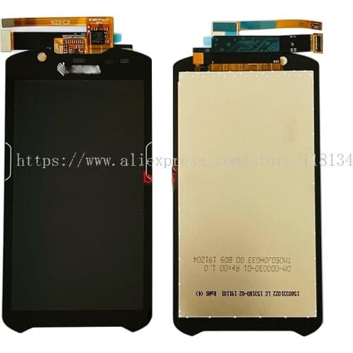 New TM050JDHG33 LCD screen for Motorola Symbol zebra TC51 TC510K TC56 Touch Panel Digitizer glass lens pane LCD Modules