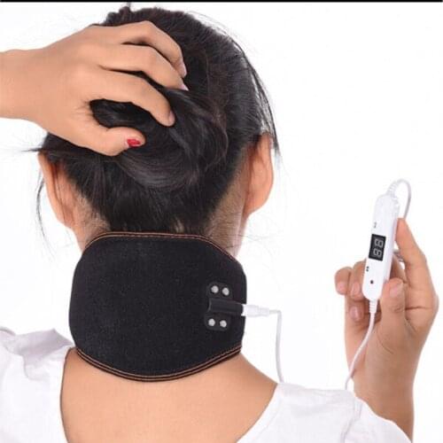 Moxibustion electrothermal neck with hot compress physiotherapy protection of cervical vertebra of neck fever neck collar