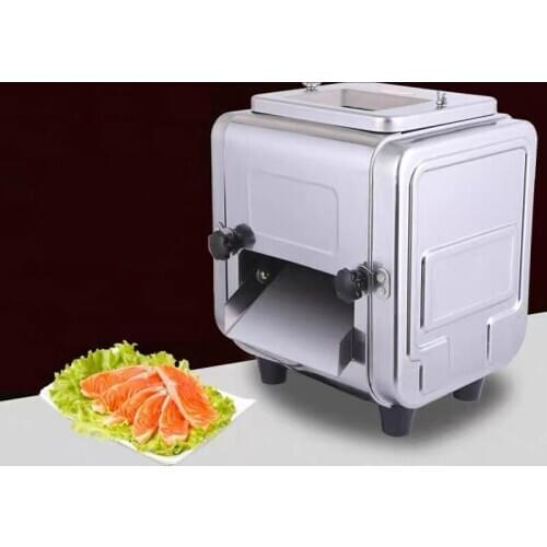 JRM0177 Commercial Meat Slicer Electric Multifunctional Small Meat Cutter Stainless Steel Meat Grinder Home Appliances 220V