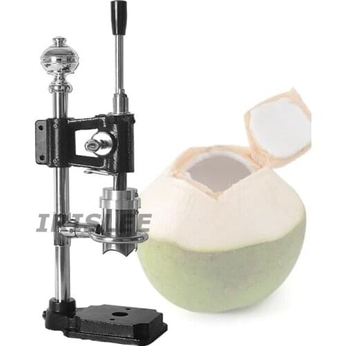 Manual Coconut Opening Machine Stainless Steel Coconut Tapping Hole Coco Water Juicer Driller Opener Tender Green Punching