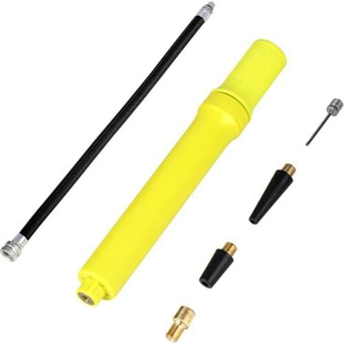 Hand Air Pump For Basketball Football Exercise Ball With Needle Yoga Soccer Inflates Air Pump Beach Portable Mini Ballon Pump