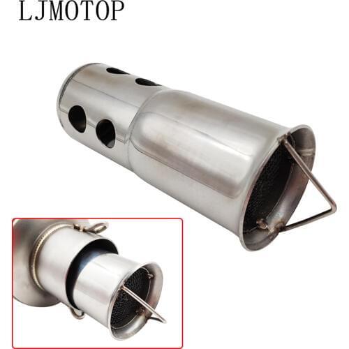 Motorcycle Can DB Killer Silencer Noise Sound Eliminator Exhaust Muffler For Honda PCX 125 150 KAWASAKI Versys 650 KLZ1000 Z400