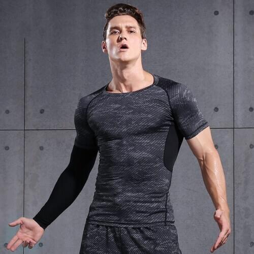 Willarde Mens Gym Compression Shirts Long Sleeve Fitness Sports Tops Quick Dry Jogging Workout Running Crossfit T-Shirts