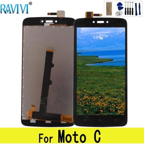 XT1755 LCD For Motorola Moto C Lcd Display XT1755 XT1750 XT1754 Screen Digitizer Assembly Replacement For Motorola Moto C