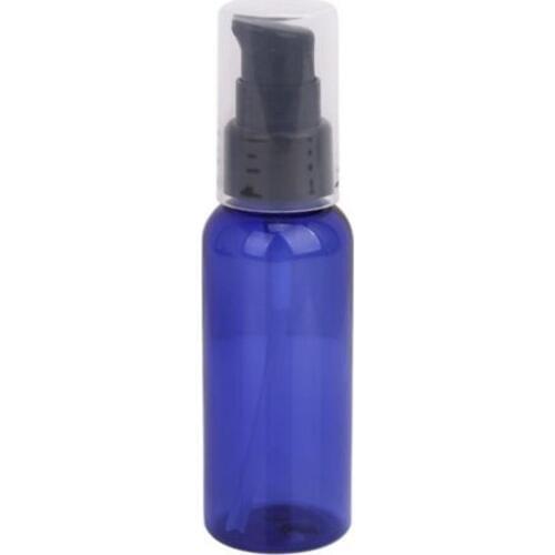 1PC Portable 50ML Refillable Bottle Water Plastic Pressed Pump Spray Bottle Liquid Container Mini Travel Refillable Bottles