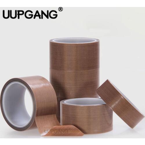10m High Temperature Resistant Adhesive Tape Insulation Vacuum Cleane Sealing Machine PTFE Cloth Tape