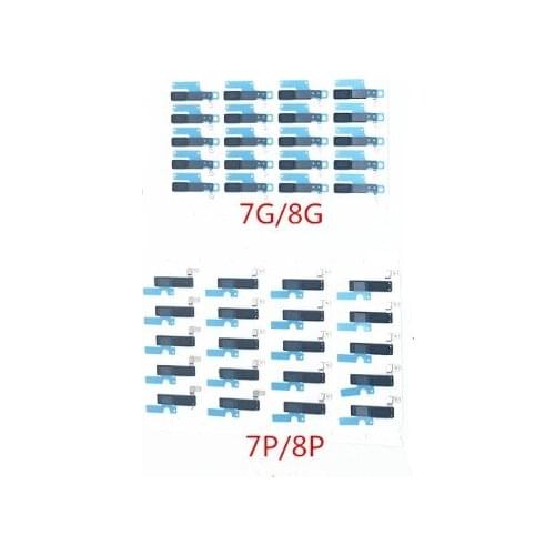 100pcs For iPhone 7 7Plus 8G 8P Earpiece Ear Speaker Self Adhesive Anti Dust Screen Grill Mesh with Rubber Gasket Replacement