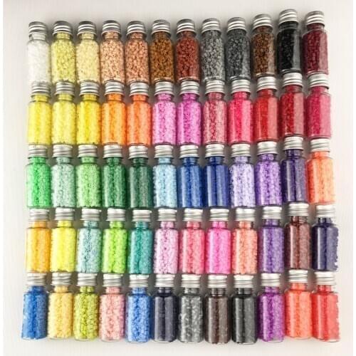 550pcs/bottle 2.6MM HIGHGRADE hama beads PUPUKOU beads variety of colors foodgrade hama fuse beads free shipping PUPUKOU