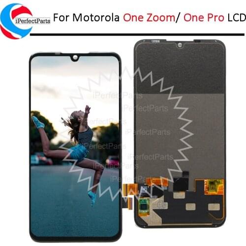 6.39" For Motorola One Zoom XT2010 Xt12010-1 Lcd Touch Screen Display Digitizer Assembly For Moto One Pro LCD