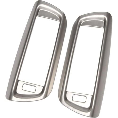 Car Rear B Pillar Air Conditioning Frame AC Outlet Vent Cover Trim for BMW 7 Series F01 F02 740Li 730Li 2011-2015