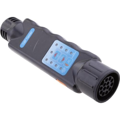 13 Pin Trailer Towing Plug Socket Connector Tester Vehicle Diagnostic Tool