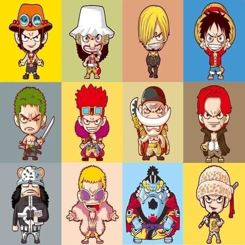 DIY Colorings By Numbers Anime One Piece Luffy Zoro Sanji Picture Drawing Painting By Numbers Framed Home Decor Boys Gifts