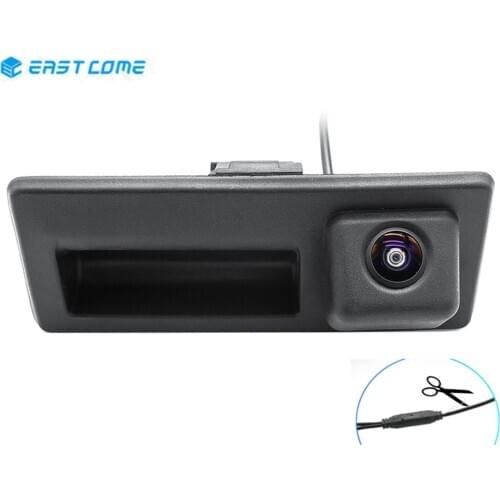 Reverse Camera 1080P Trunk Handle Car Rear View For Volkswagen Passat Caddy MK3 Golf Poal Golf plus Audi A4 A6 Car Camera