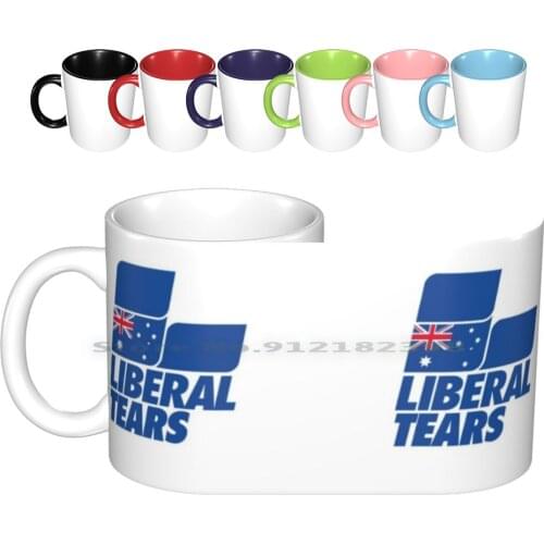 Liberal Tears Ceramic Mugs Coffee Cups Milk Tea Mug Liberal Tears Liberal Tears Liberal Tears Australia Liberal Party Tears
