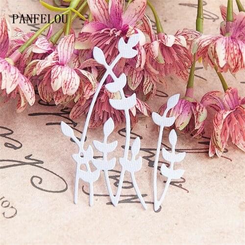Grass leaves 6x8.5cm paper die cutting stencils punch Metal cuts dies cutting dies Scrapbooking DIY Embossing mould card