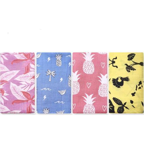 Muslin blankets swaddle 100% cotton soft newborn baby blanket bedding multifunctions baby bath towel wrap
