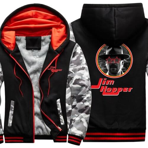 Jim Printing Camouflage Raglan Thicken Jackets For Mens Keep Warm Hip Hop Mans Sweatshirts & hooded Harajuku Casual Tops Homme