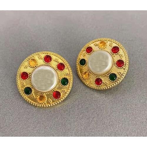 New 2021 Hot Black Fashion Jewelry Color Stone Design Date Wedding Party Fine Luxury Brand