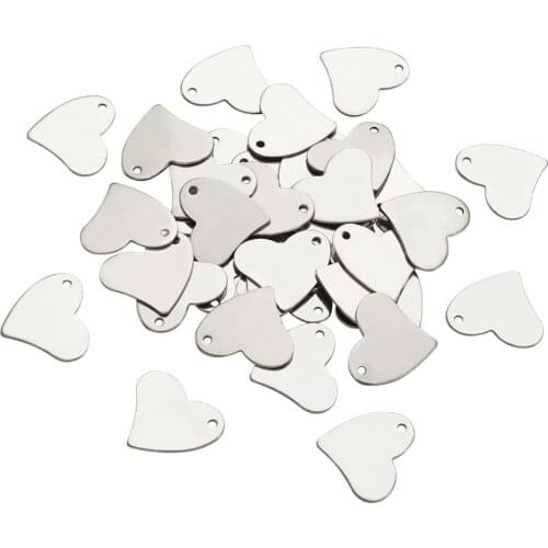 Pandahall 200pc 304 Stainless Steel Pendant Charm Stamping Blank Tag Star Moon Leaf for Jewelry Making Handmade Bracelet Earring