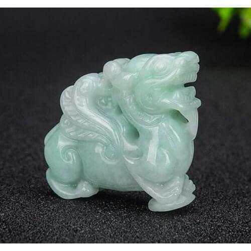 Natural Jade Unicorn Pendant Elegant Stylish Men And Womens Style Pendant