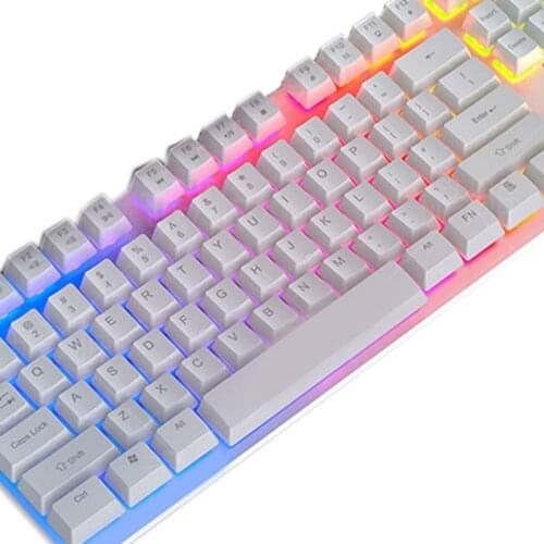 USB Wired,V4 Manipulator Feel Gaming Keyboard for Game and Office,for Laptop Desktop PC Computer M17F